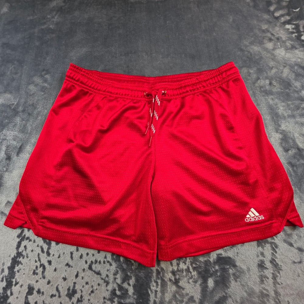 Adidas Men's Red Athletic Shorts